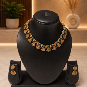 Aarohi Temple Necklace Set