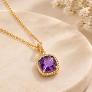 Violot Glow Pendant Necklace